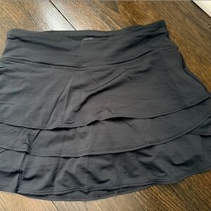 girls athleta skort- black-sz 12